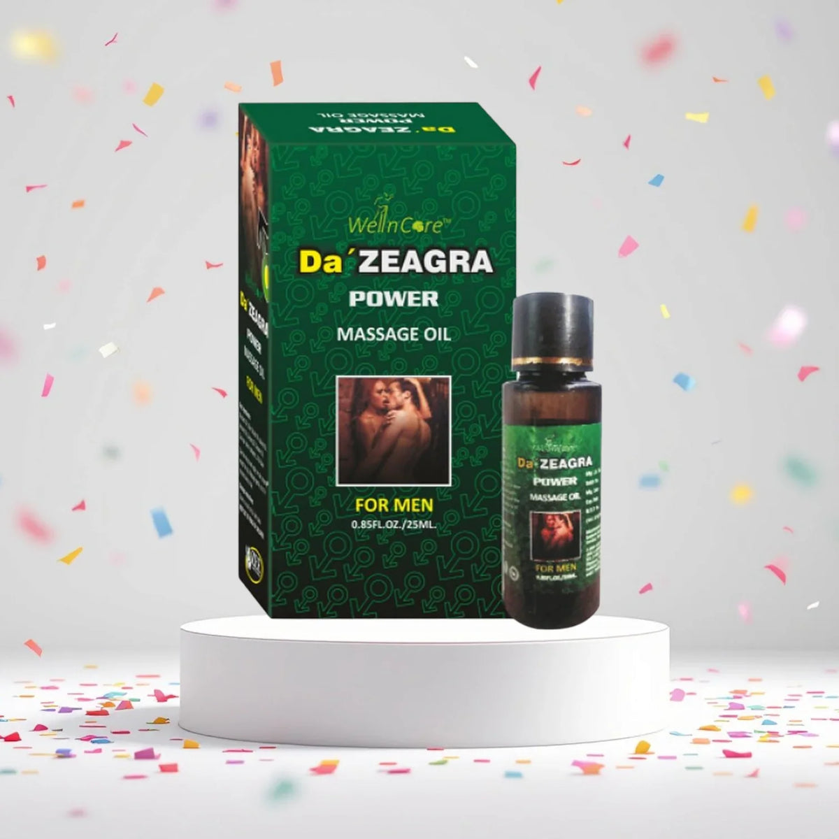 DA ZEAGRA HERBAL POWER MASSAGE OIL - FOR MEN