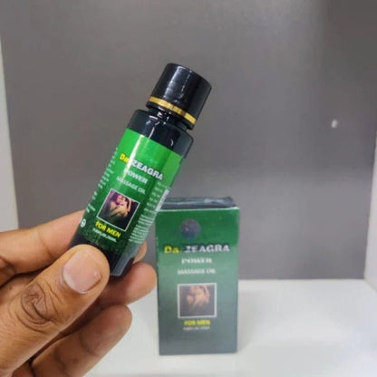 DA ZEAGRA HERBAL POWER MASSAGE OIL - FOR MEN
